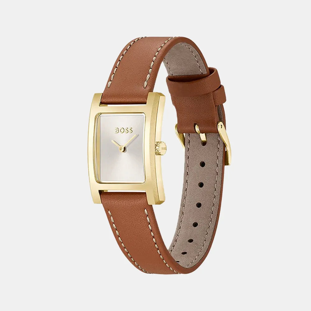 BOSS Montre BOSS Femme Business en Cuir Marron 1502741