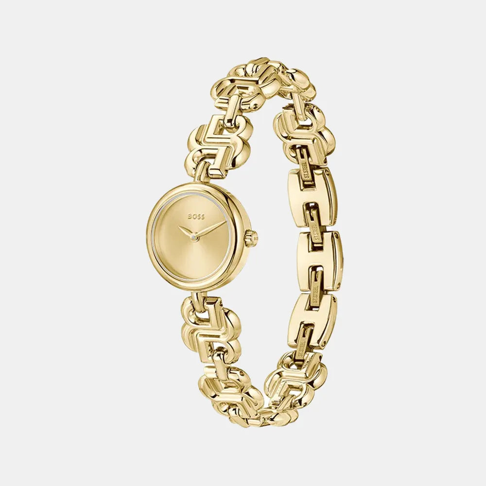 BOSS Montre BOSS Femme Double b dressy en Acier Doré 1502794