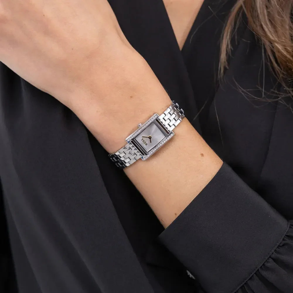 BOSS Montre BOSS Femme Lucy Precious en Acier 1502816