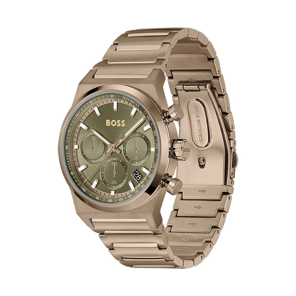 BOSS Montre BOSS Homme Candor Chronographe en Acier 1514222
