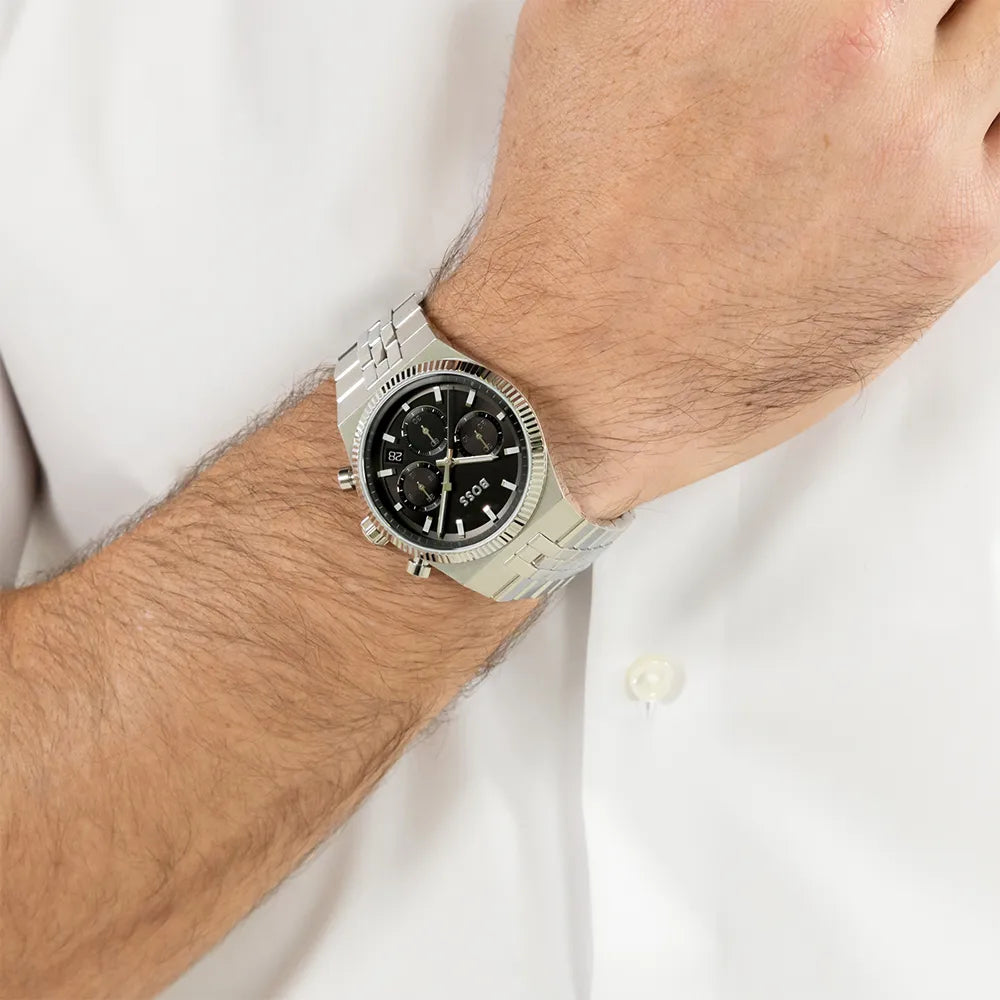 BOSS Montre BOSS Homme Candor en Acier 1514307