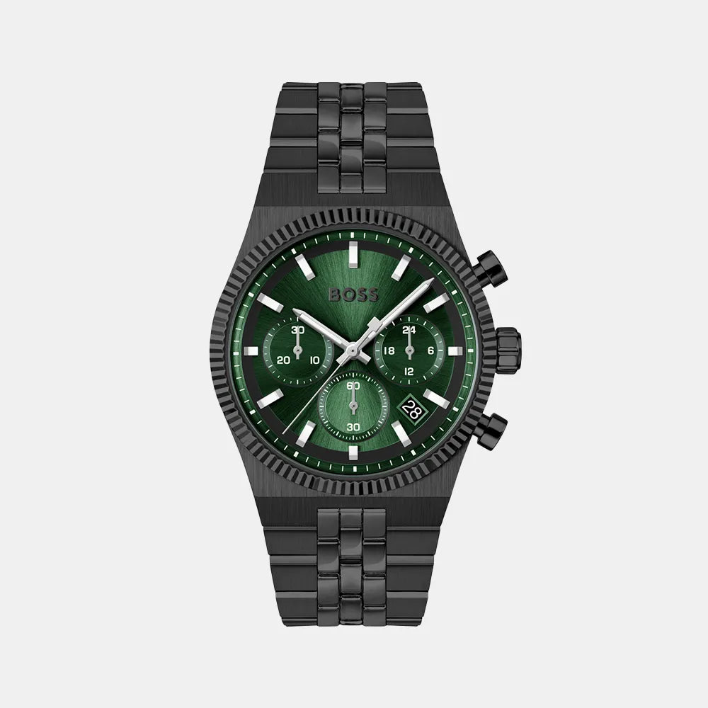 BOSS Montre BOSS Homme Candor Prime en Acier Noir 1514308