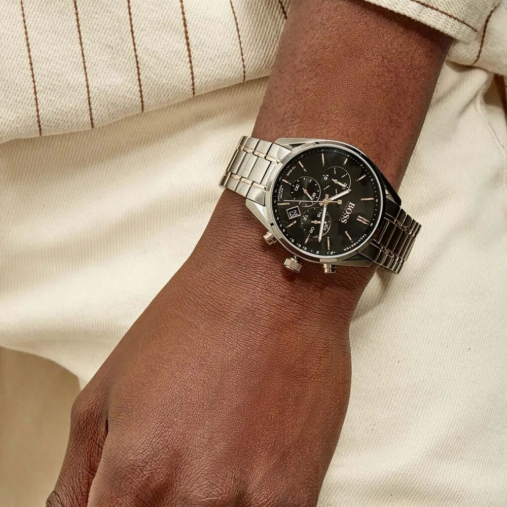 BOSS Montre BOSS Homme Champion Chronographe en Acier 1513819