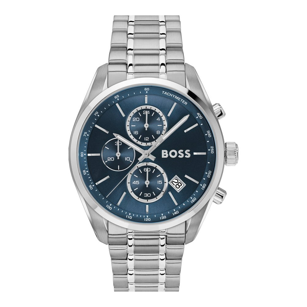 BOSS Montre BOSS Homme Grand prix 44 Chronographe en Acier 1514226