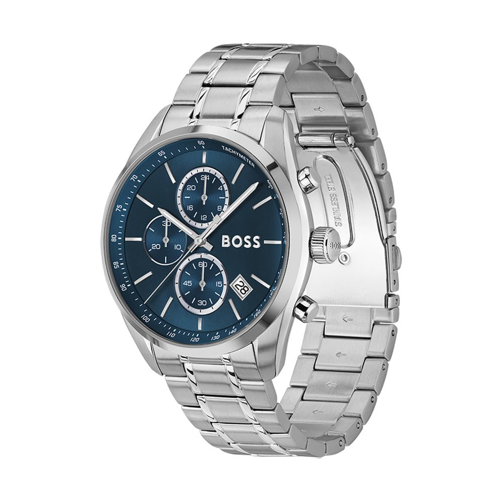 BOSS Montre BOSS Homme Grand prix 44 Chronographe en Acier 1514226