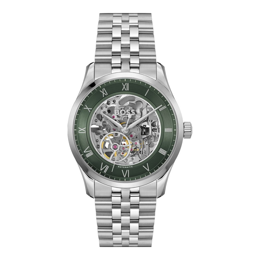 BOSS Montre BOSS Homme Principle Skeleton Automatique en Acier 1514236