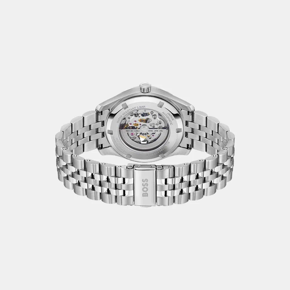 BOSS Montre BOSS Homme Principle Skeleton Automatique en Acier 1514236