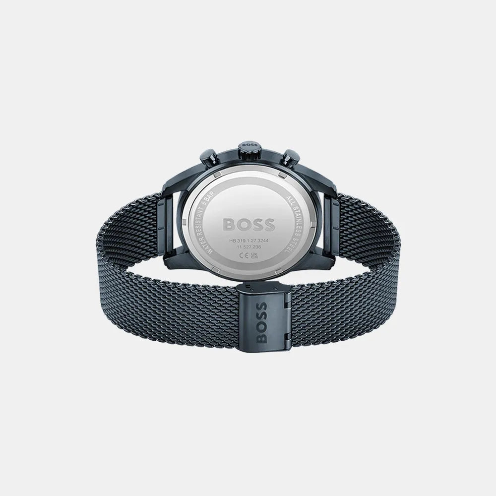 BOSS Montre BOSS Homme Skymaster Chronographe en Acier Bleu 1513836