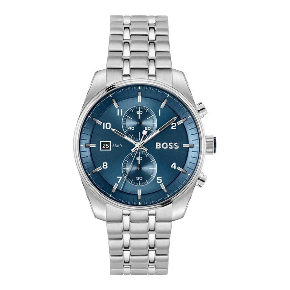 BOSS Montre BOSS Homme Skytraveller Chronographe en Acier 1514216