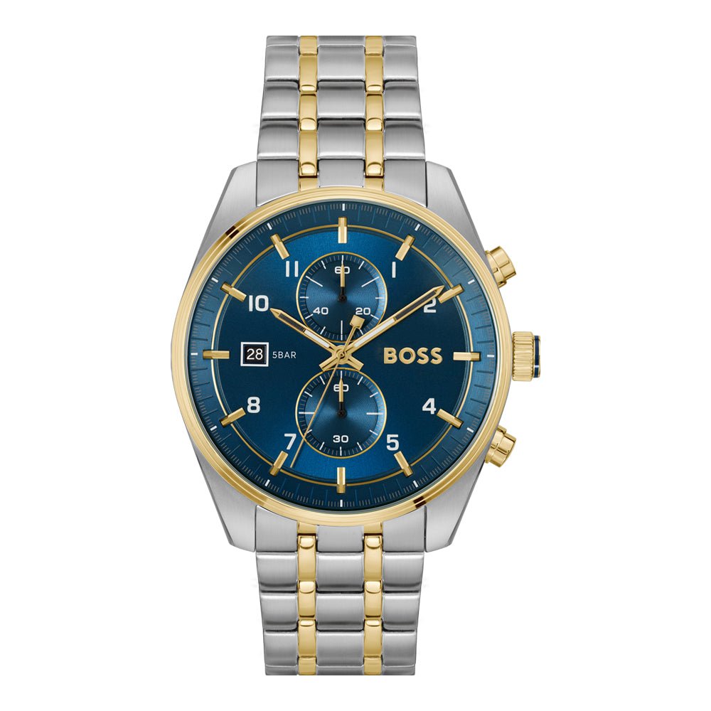 BOSS Montre BOSS Homme Skytraveller Chronographe en Acier 1514247