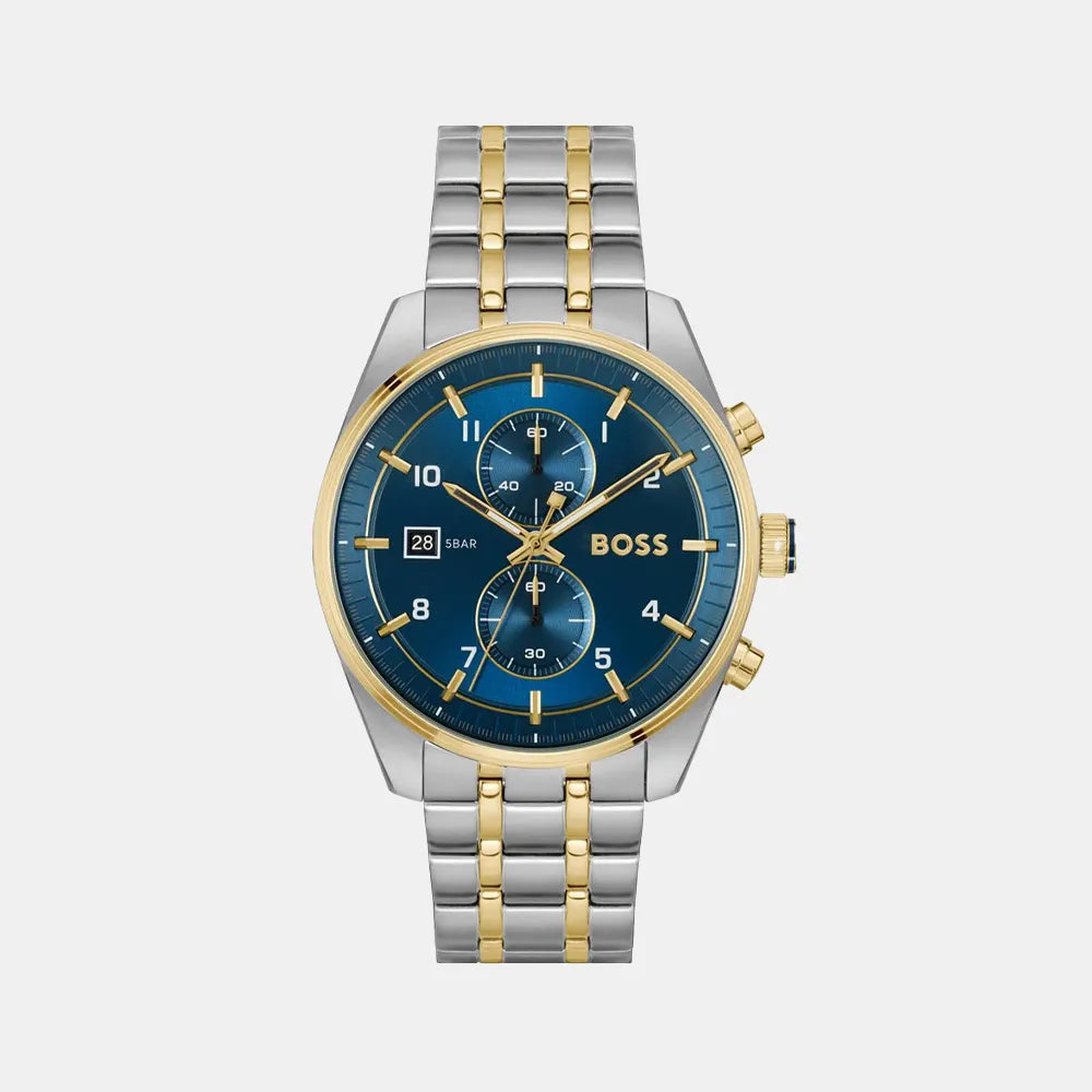 BOSS Montre BOSS Homme Skytraveller Chronographe en Acier 1514247
