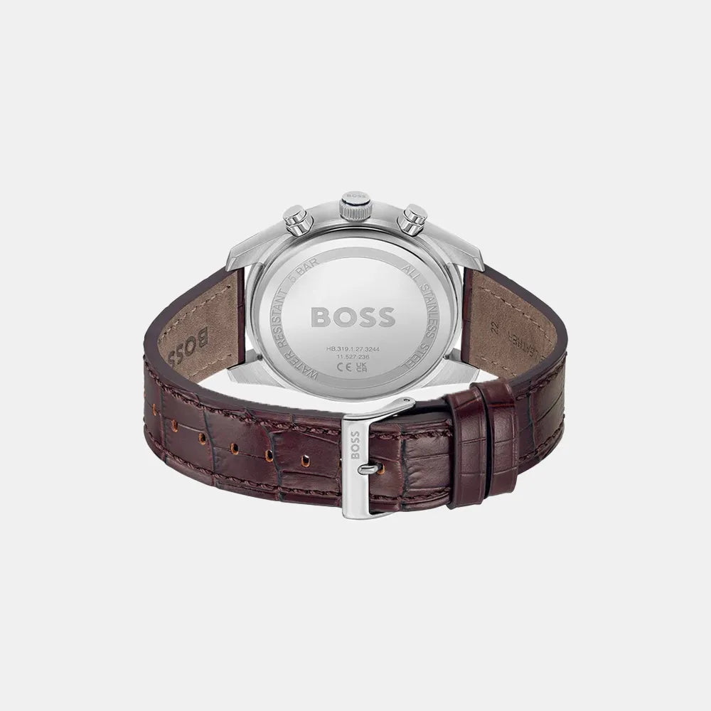 BOSS Montre BOSS Homme Skytraveller Chronographe en Cuir 1514194