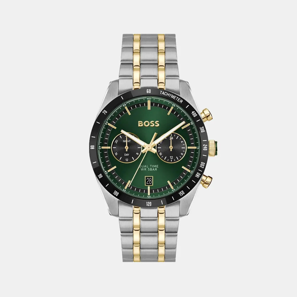 BOSS Montre BOSS Homme Tourmaster Chronographe en Acier 1514287