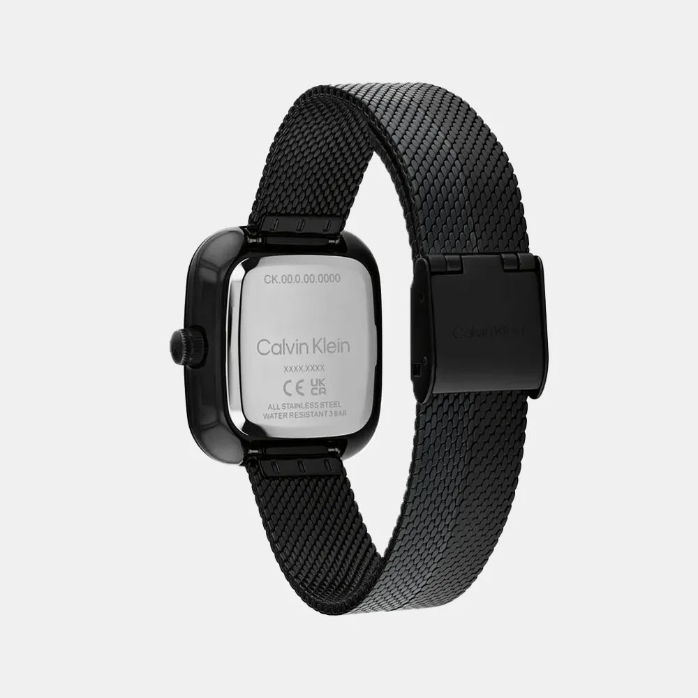 CALVIN KLEIN Montre CALVIN KLEIN Femme CK Adore en Acier Noir 25100100