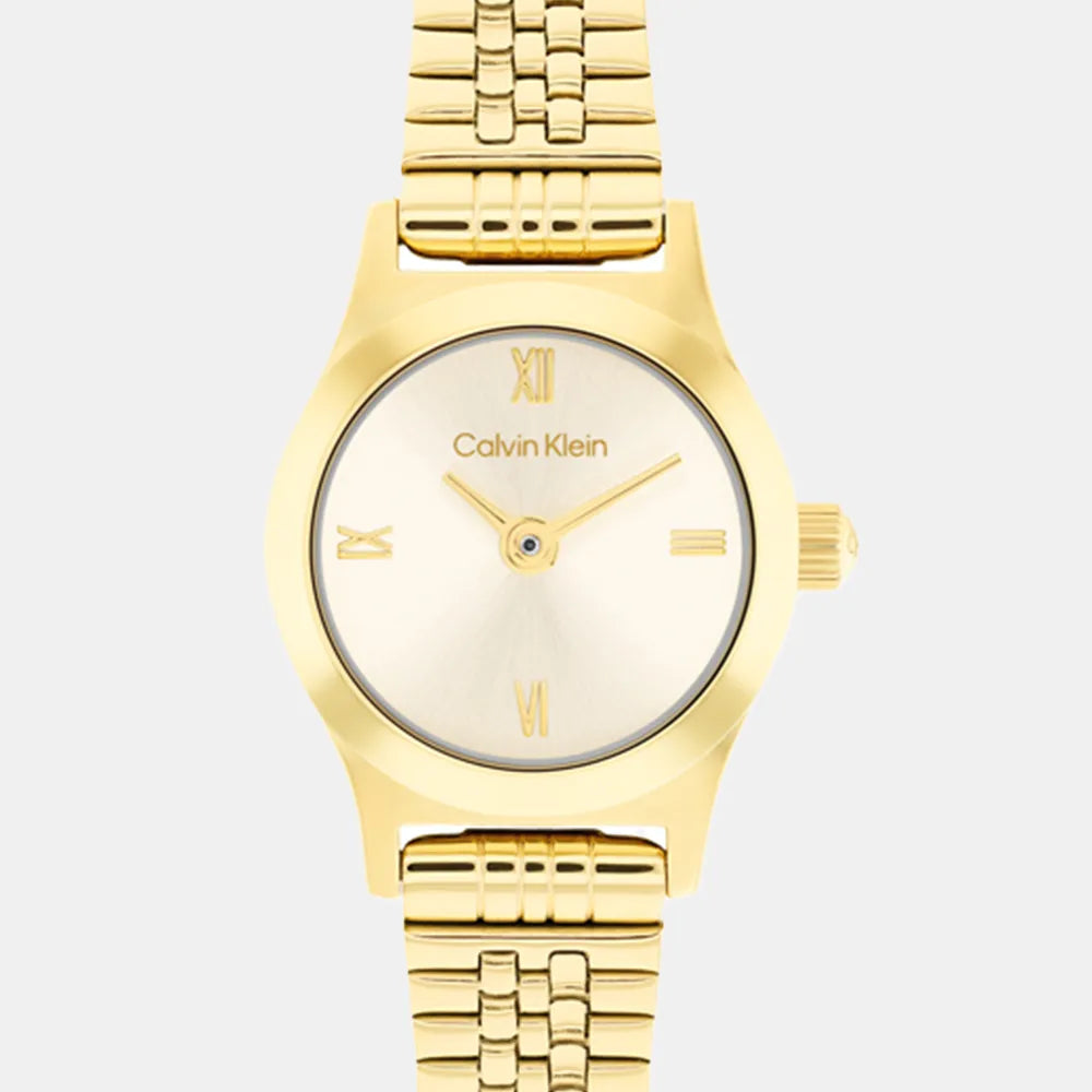 CALVIN KLEIN Montre CALVIN KLEIN Femme Ck Contemporary en Acier Doré 25100201