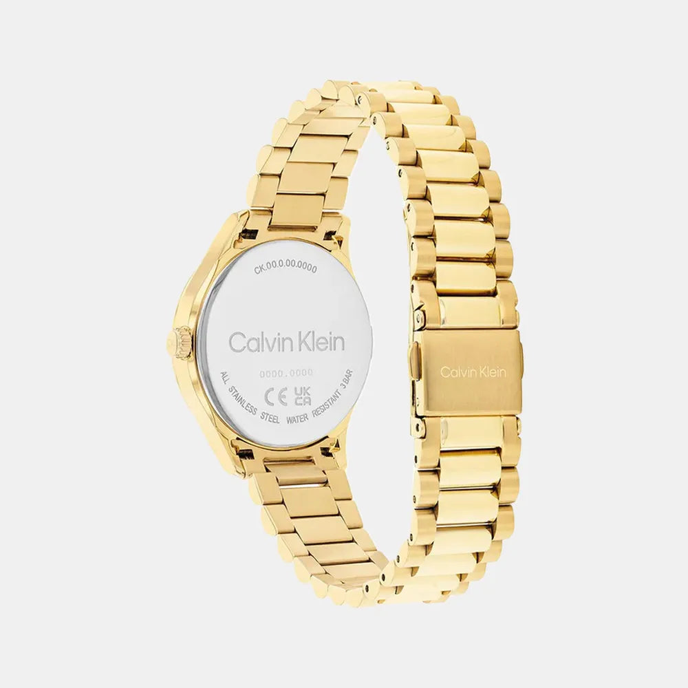 CALVIN KLEIN Montre CALVIN KLEIN Femme CK Iconic en Acier Doré 25200346