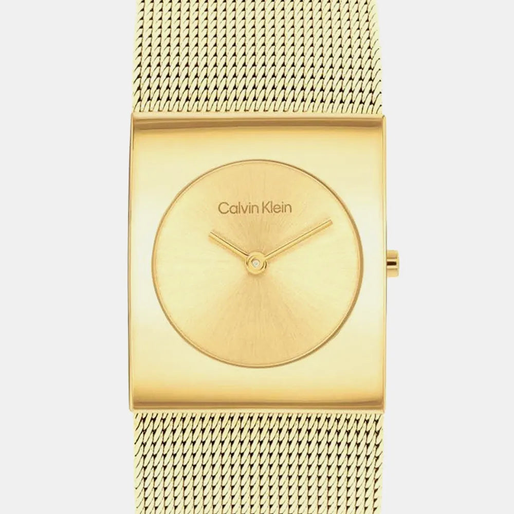 CALVIN KLEIN Montre CALVIN KLEIN Femme CK Pulse en Acier Doré 25100062