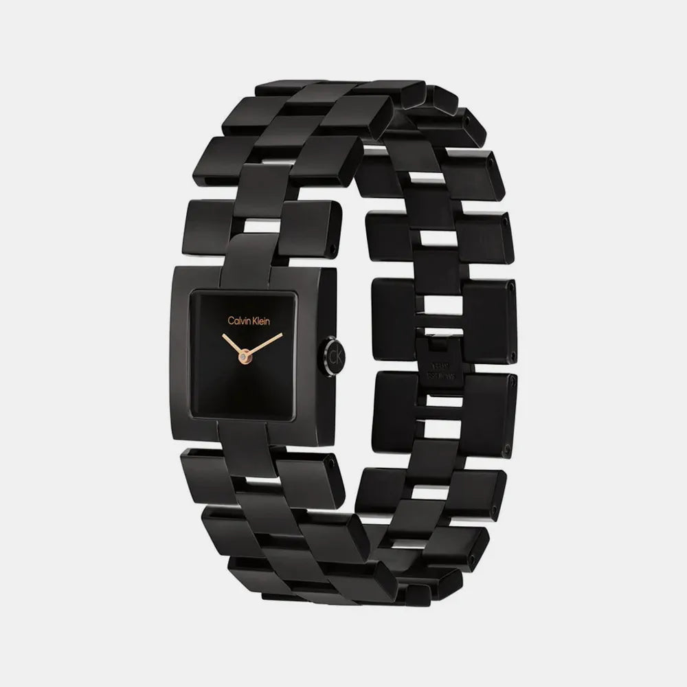 CALVIN KLEIN Montre CALVIN KLEIN Femme en Acier Noir 25100091