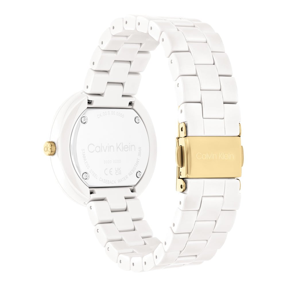 CALVIN KLEIN Montre CALVIN KLEIN Femme en Céramique Blanc 25100072