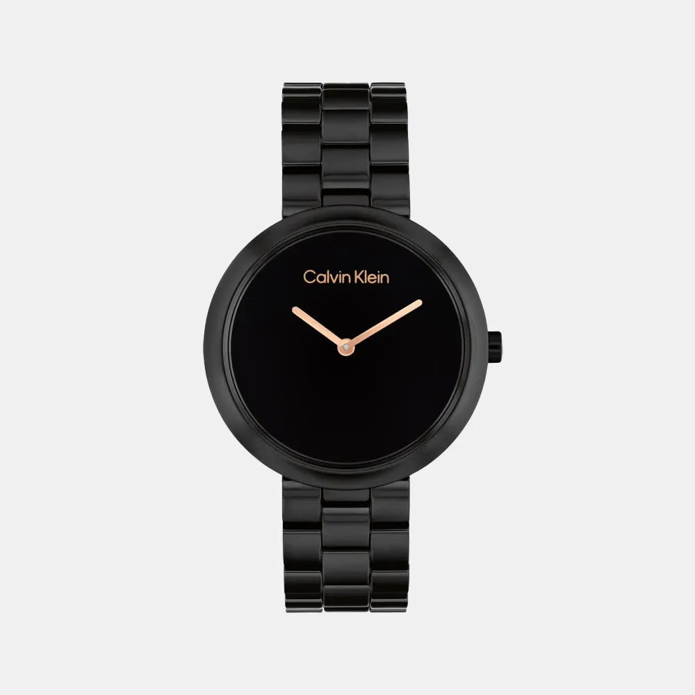 CALVIN KLEIN Montre CALVIN KLEIN Femme en Céramique Noir 25100075