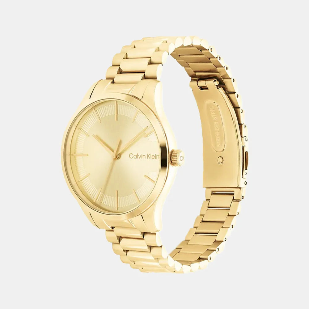 CALVIN KLEIN Montre CALVIN KLEIN Femme Iconic en Acier Doré 25200043