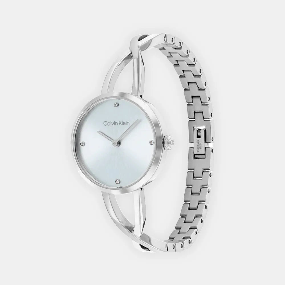 CALVIN KLEIN Montre CALVIN KLEIN Femme Sculpted Embrace en Acier 25100058