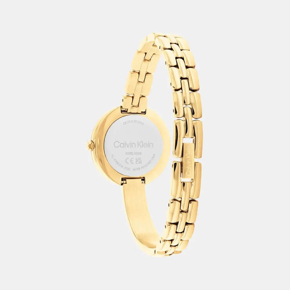 CALVIN KLEIN Montre CALVIN KLEIN Femme Sculptural en Acier Doré 25200279