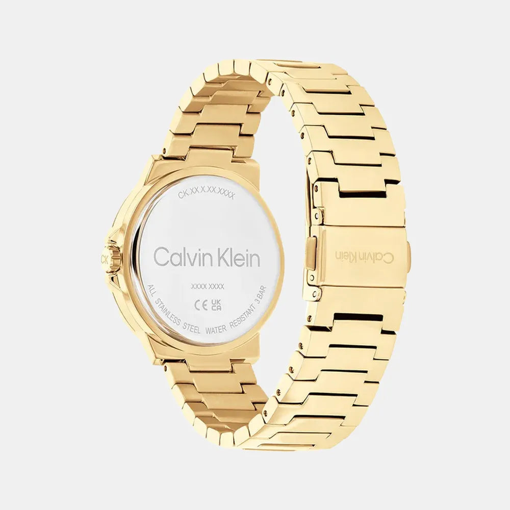 CALVIN KLEIN Montre CALVIN KLEIN Femme Sport en Acier Doré 25100023