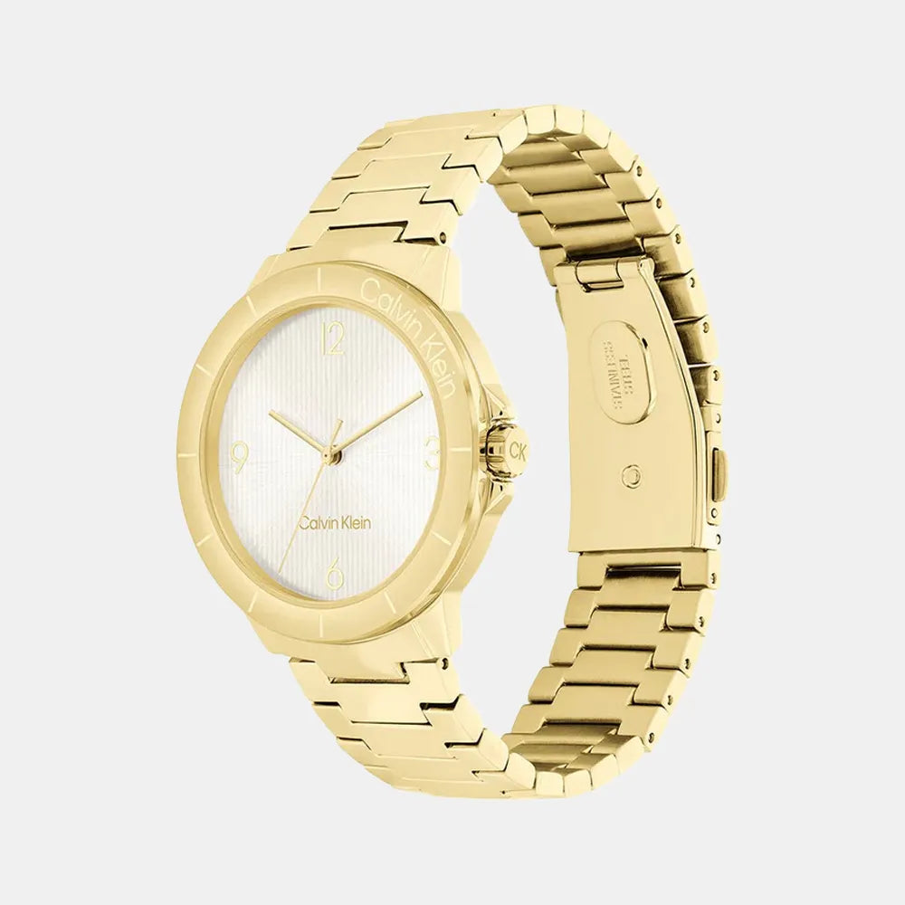 CALVIN KLEIN Montre CALVIN KLEIN Femme Sport en Acier Doré 25100023