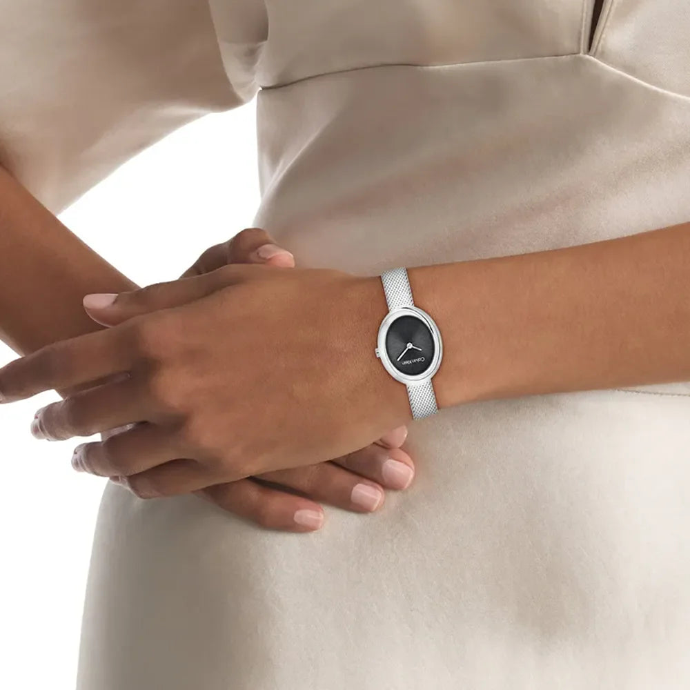 CALVIN KLEIN Montre CALVIN KLEIN Femme Twisted Bezel en Acier 25100151