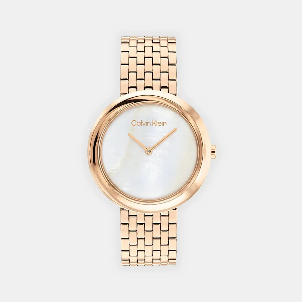 CALVIN KLEIN Montre CALVIN KLEIN Femme Twisted Bezel en Acier 25200322