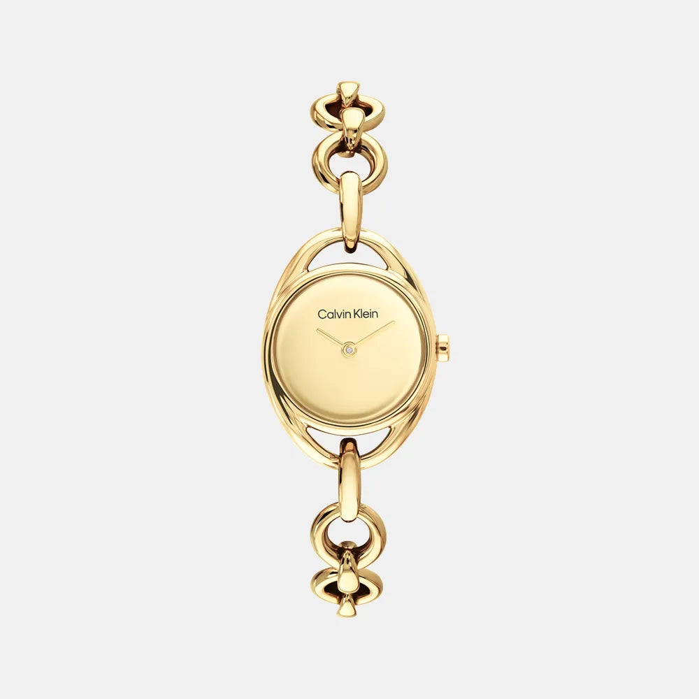 Montre CALVIN KLEIN Femme CK Pure Link en Acier Doré 25100211