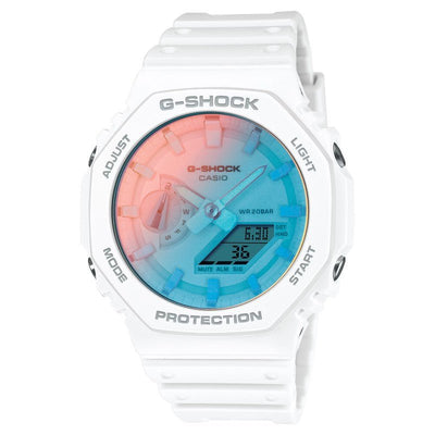 CASIO Montre CASIO G-Shock Homme en Silicone GA-2100TL-7AER