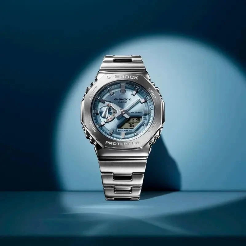 CASIO Montre CASIO Homme G-Shock en Acier GM-2110D-2AER