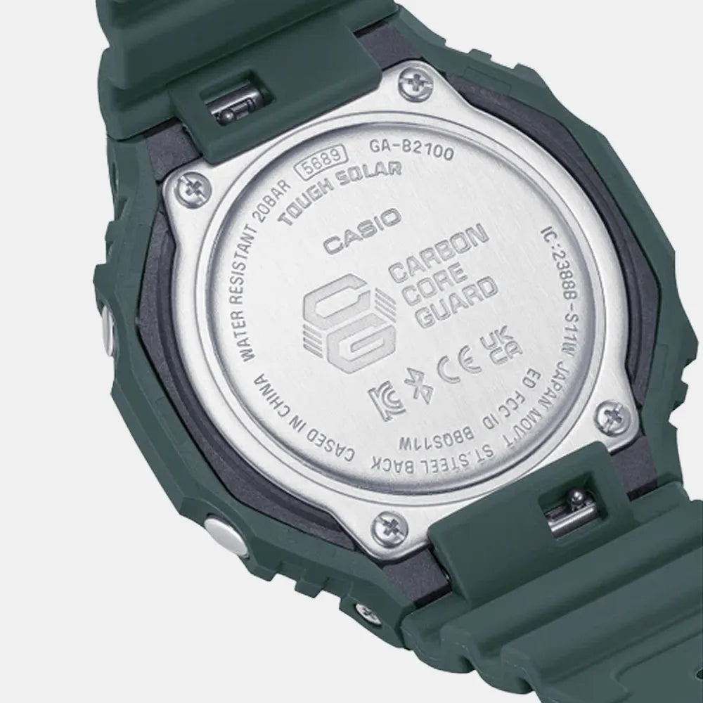 CASIO Montre CASIO Homme G-Shock en Silicone GA-B2100-3AER