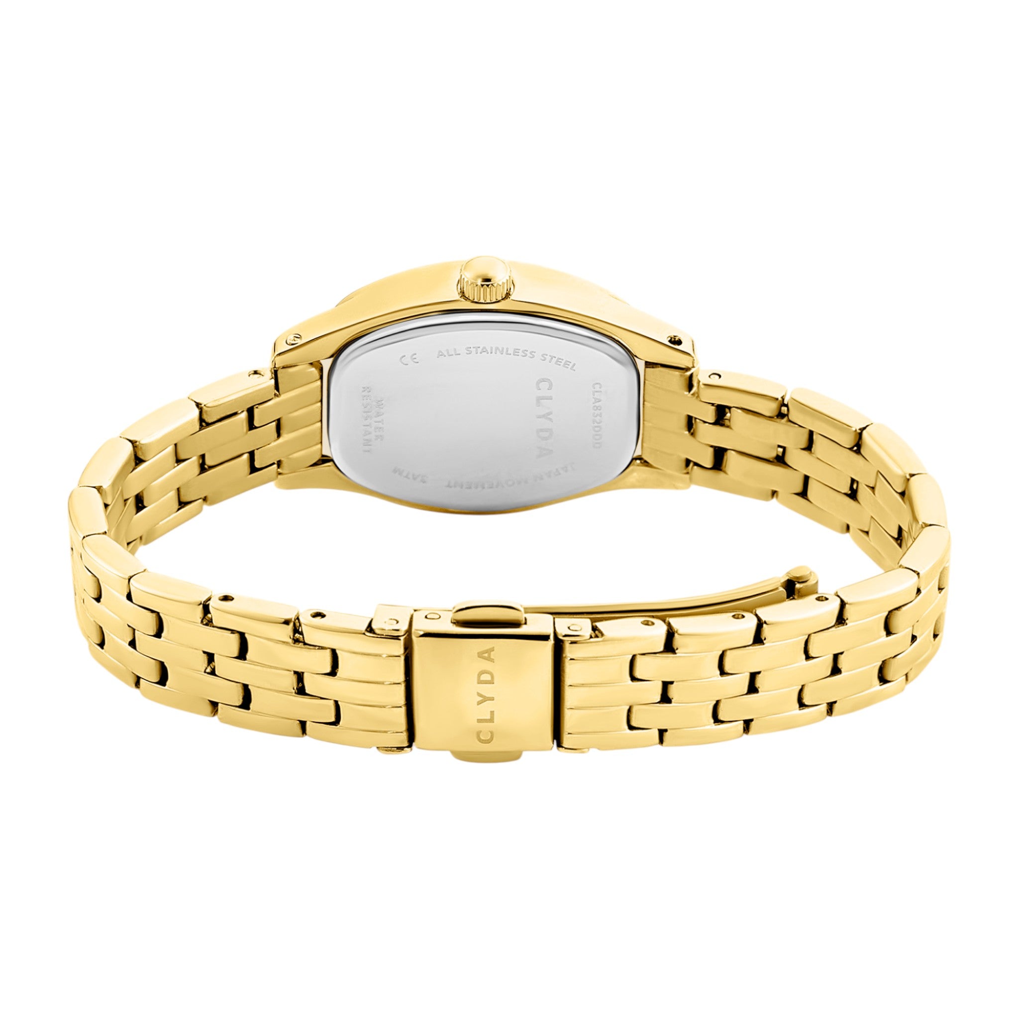 CLYDA Montre CLYDA Femme Gisele en Acier Doré CLA832DDD