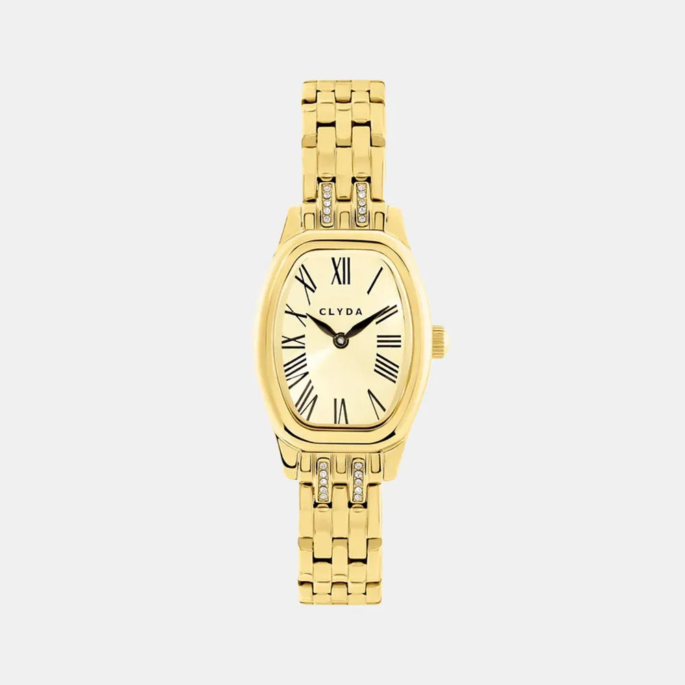 CLYDA Montre CLYDA Femme Gisele en Acier Doré CLA832DDD