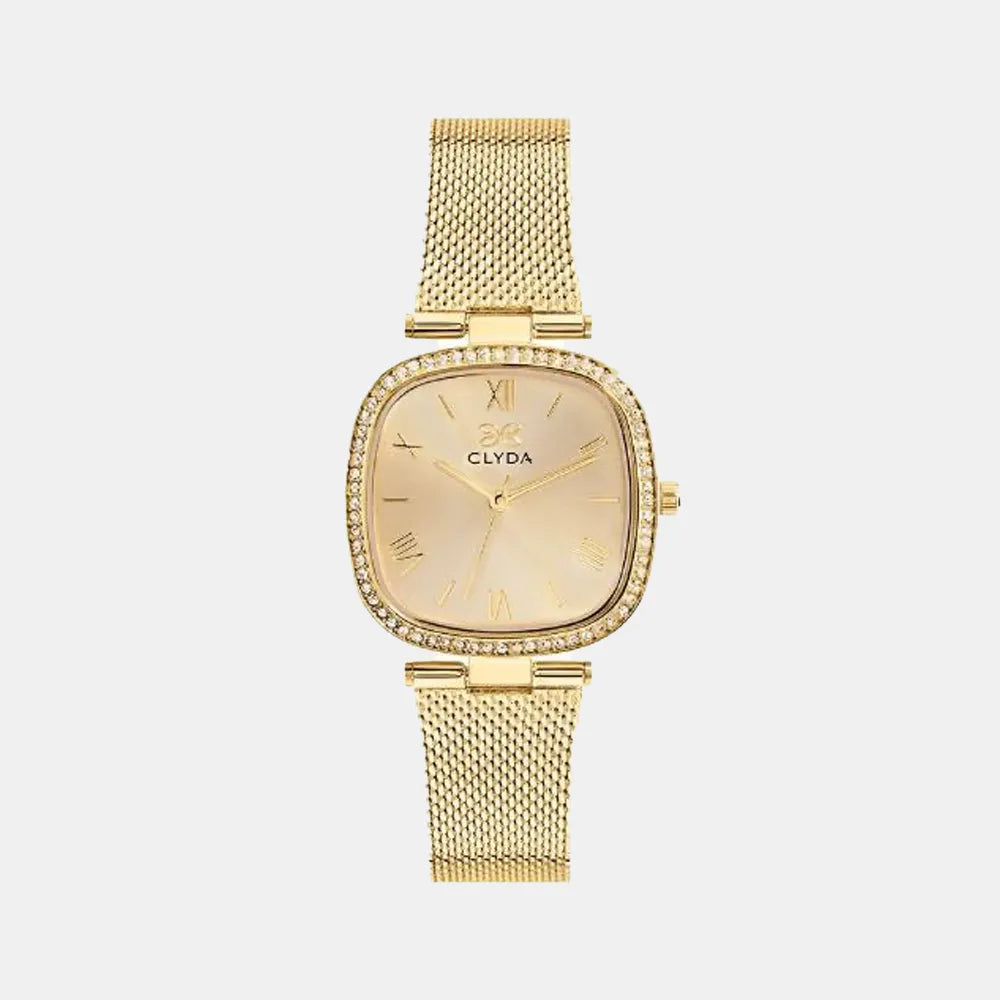 CLYDA Montre CLYDA Femme Mirabeau en Acier Doré CLA806DDD
