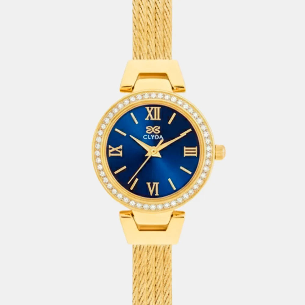 CLYDA Montre CLYDA Femme Royal en Acier Doré CLA800DBD