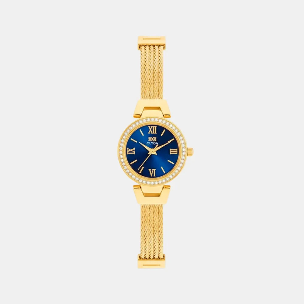 CLYDA Montre CLYDA Femme Royal en Acier Doré CLA800DBD
