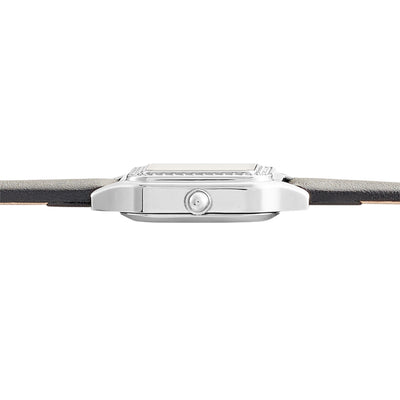 CLYDA Montre CLYDA Femme Serena en Cuir Noir CLA828AAN