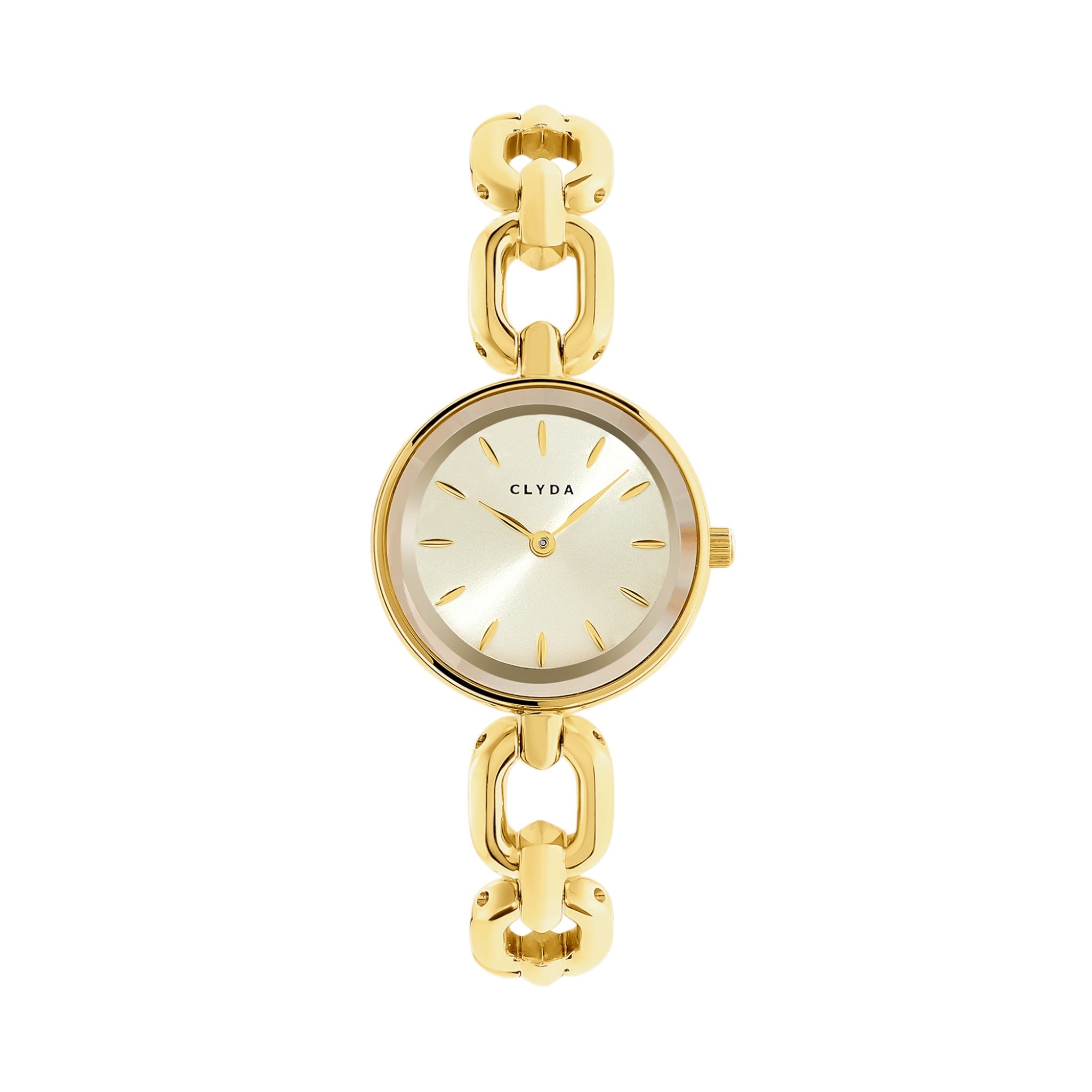 CLYDA Montre CLYDA Femme Sulia en Acier Doré CLA834DDD