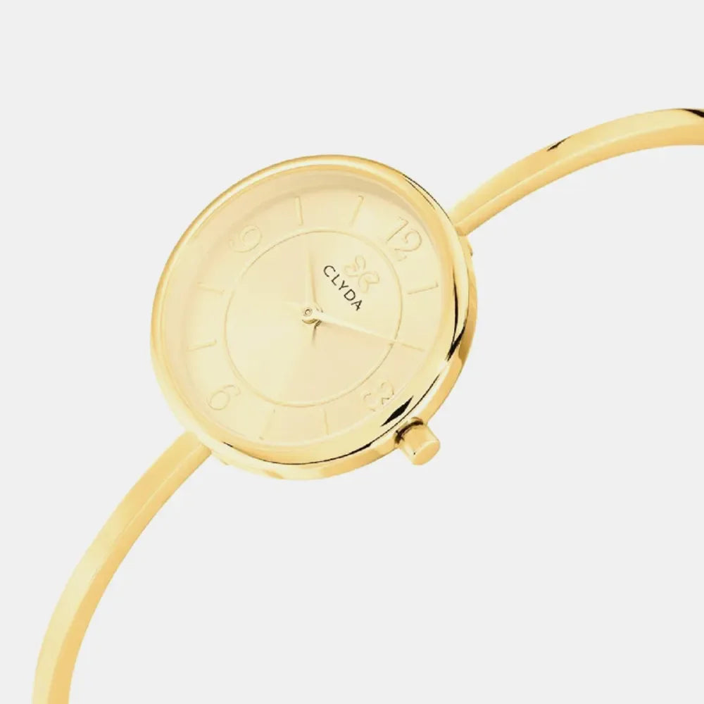 CLYDA Montre CLYDA Femme Sully en Acier Doré CLA807DDD