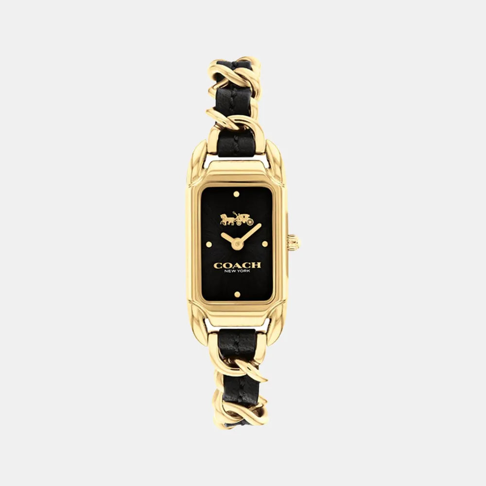 COACH Montre COACH Femme Cadie en Cuir et Acier 14504281