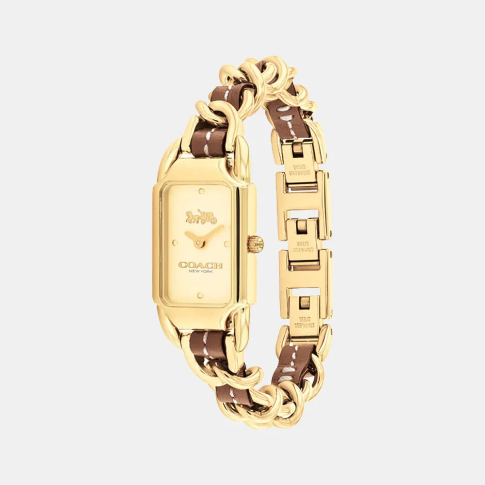 COACH Montre COACH Femme Cadie en Cuir et Acier 14504282