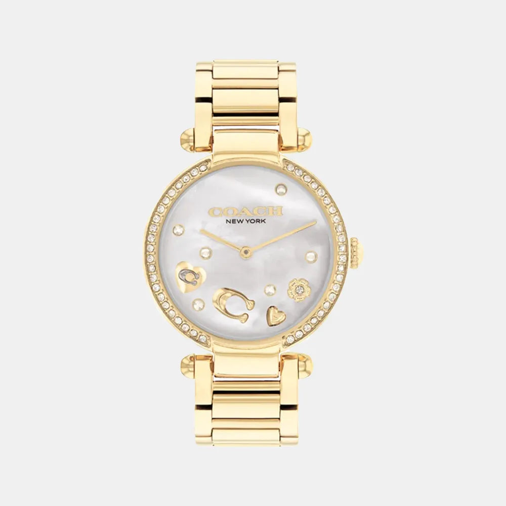 COACH Montre COACH Femme Cary en Acier Doré 14504265