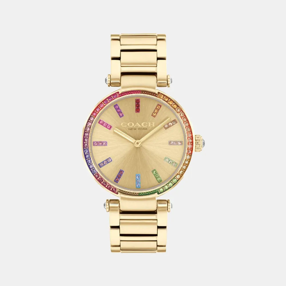 COACH Montre COACH Femme Cary en Acier Doré 14504271