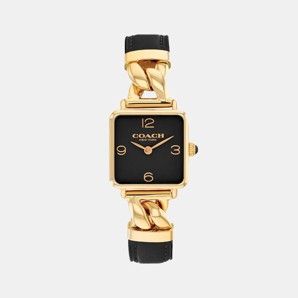 COACH Montre COACH Femme Cass en Acier et Cuir 14504356