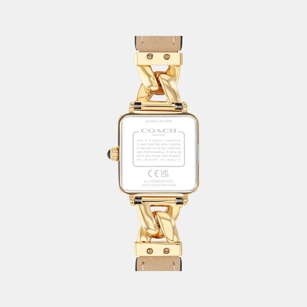 COACH Montre COACH Femme Cass en Acier et Cuir 14504356