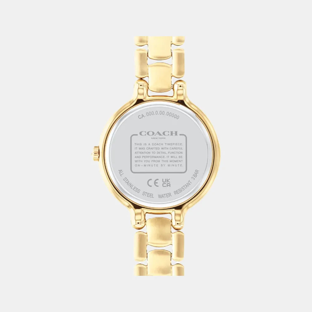 COACH Montre COACH Femme Chelsea en Acier Doré 14504251